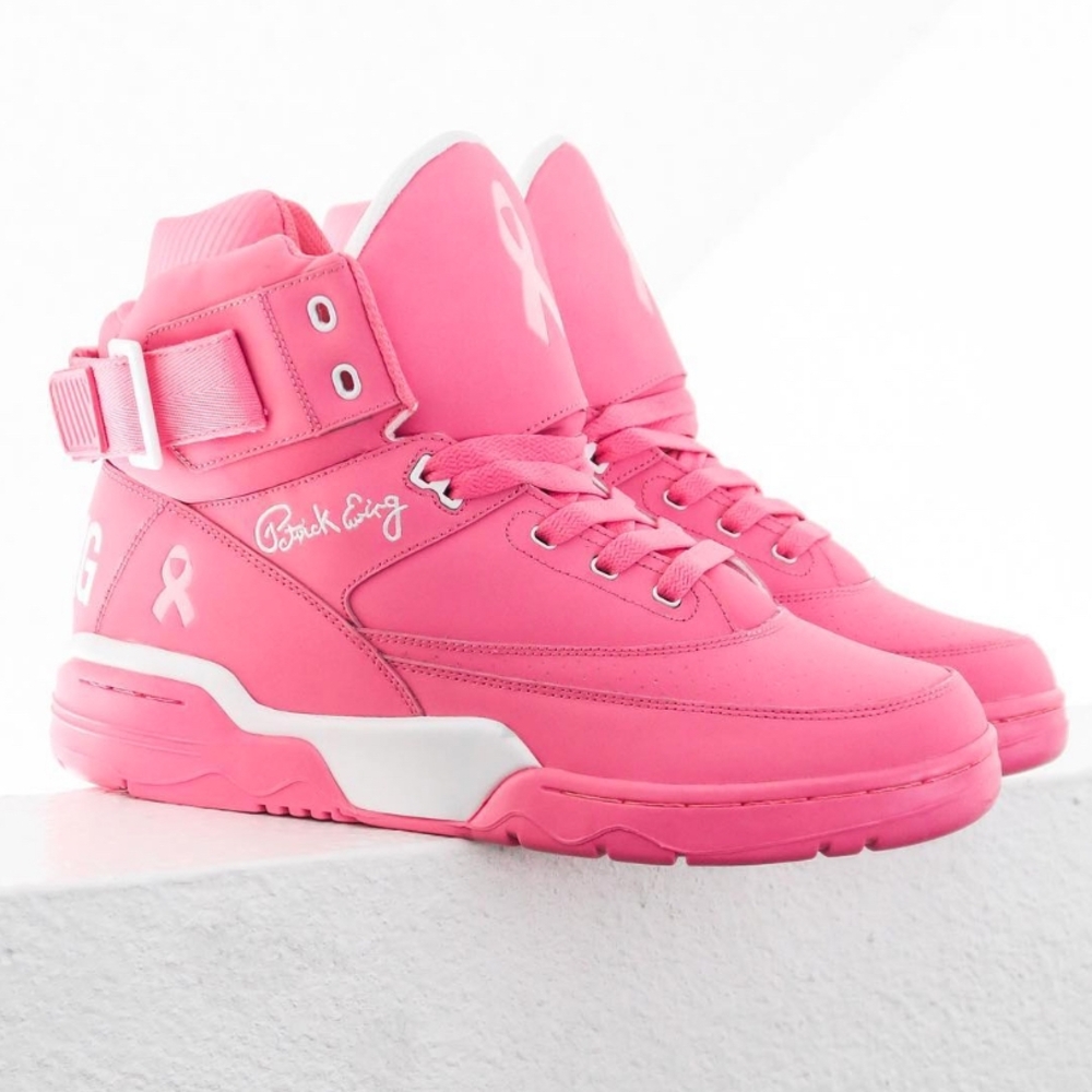 Patrick Erwin Breast Cancer Awarness Commerative High Top Sneaker